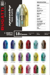 Bugatti Spaceship Powered by Aroma King 15ML 7000 Puffs (10 / Pack) Bugatti Spaceship Powered by Aroma King 15ML 7000 Puffs (10 / Pack)
