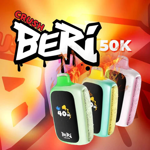 BERI CRUSH 50K PUFFS DISPOSABLE (BOX OF 5) BERI CRUSH 50K PUFFS DISPOSABLE (BOX OF 5)