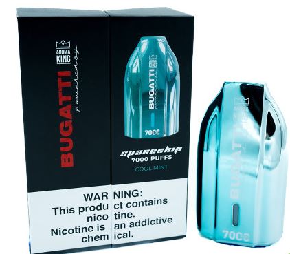 bugatti vape 7000 Bugatti Spaceship Powered by Aroma King 15ML 7000 Puffs (10 / Pack)