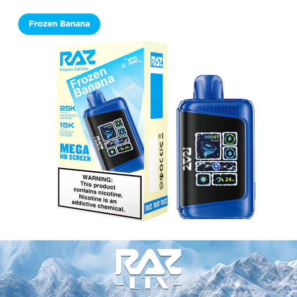 RAZ LTX 25000 PUFFS DISPOSABLE VAPE (Box of 5) RAZ LTX 25000 PUFFS DISPOSABLE VAPE (Box of 5)