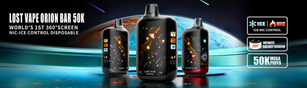 LOST VAPE ORION BAR 50000K PUFFS WITH ICE+NIC CONTROL DISPOSABLE(BOX O LOST VAPE ORION BAR 50000K PUFFS WITH ICE+NIC CONTROL DISPOSABLE(BOX O