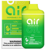 AIR Vape Disposable 5% – 6000 Puffs (Box of 10)