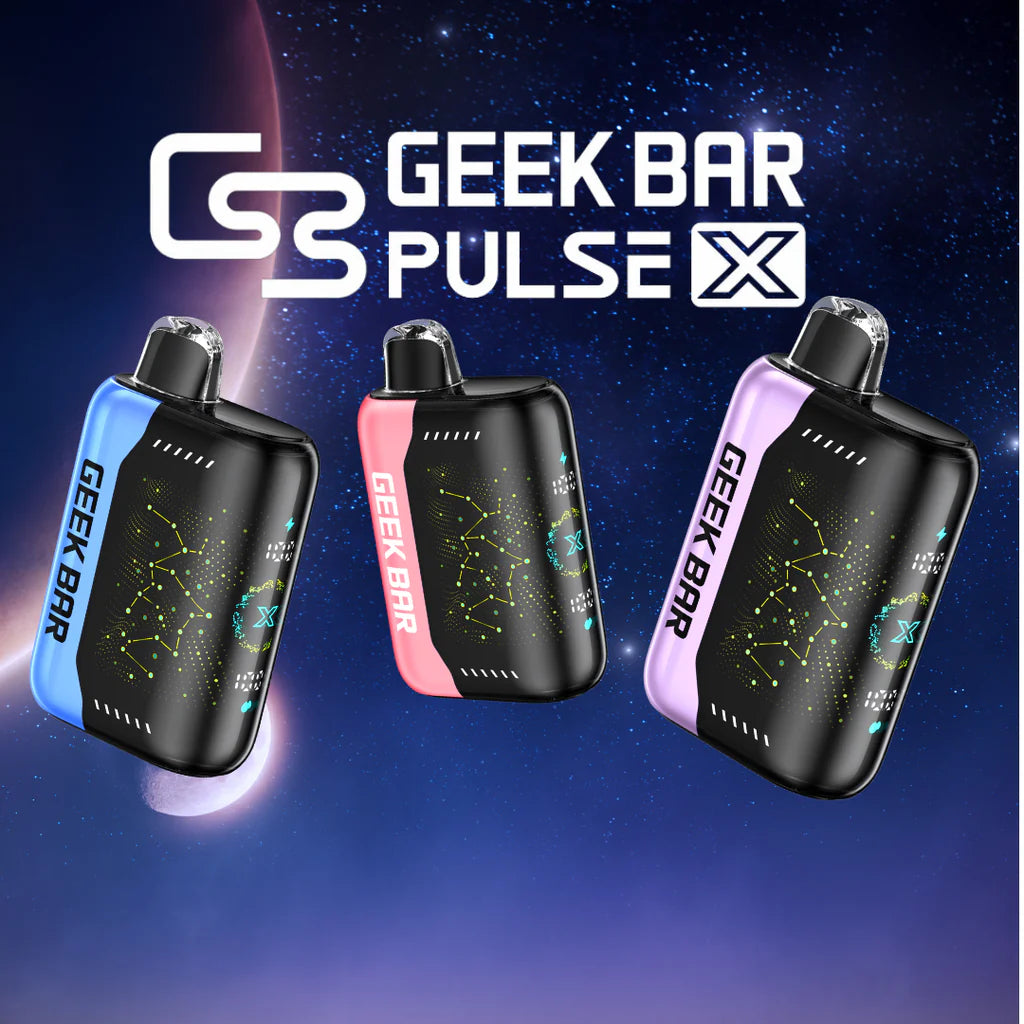 GEEKBAR PULSE X 25000 PUFFS (BOX OF 5) GEEKBAR PULSE X 25000 PUFFS (BOX OF 5)