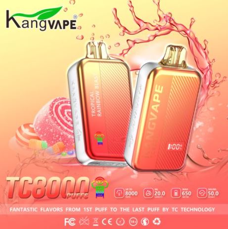 Kangvape Disposable Vape 8000 Puffs (Box of 5)