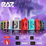 RAZ VUE 50K DISPOSABLE KIT VAPE (BOX OF 5)