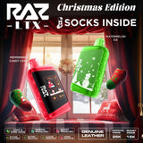 RAZ LTX 25000 PUFFS CHRISTMAS EDITION DISPOSABLE VAPE (BOX OF 5)