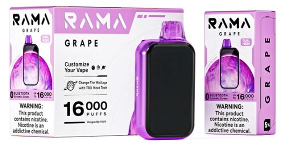RAMA Vape 16000 Puffs (Box of 1) RAMA Vape 16000 Puffs (Box of 1)