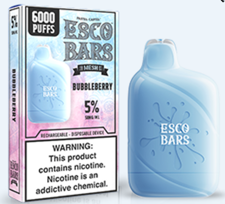 Esco Bars 6000Puffs (Box of 10) Esco Bars 6000Puffs (Box of 10)