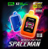 Spaceman Nebula Vape 25K Puffs Disposable (Box of 5)