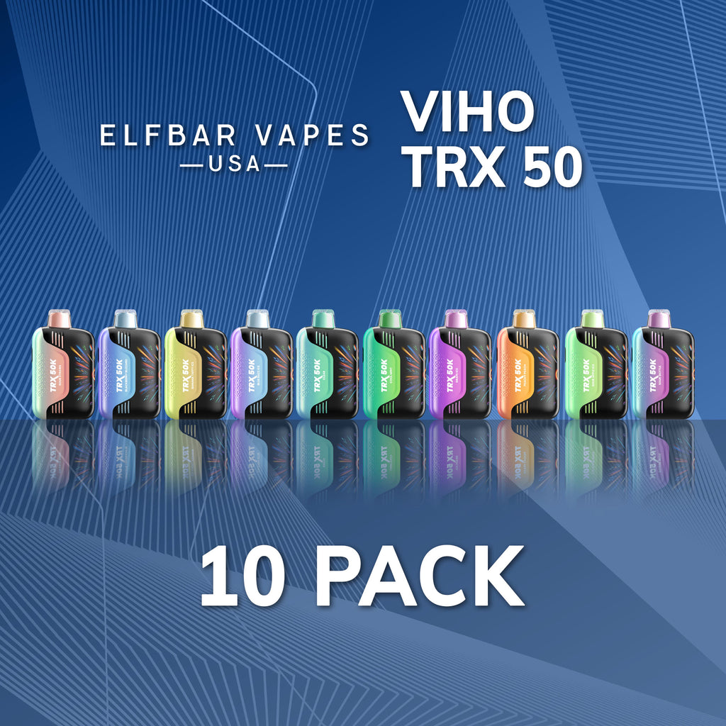 VIHO TRX 50K PUFFS DISPOSABLE (BOX OF 5) VIHO TRX 50K PUFFS DISPOSABLE (BOX OF 5)