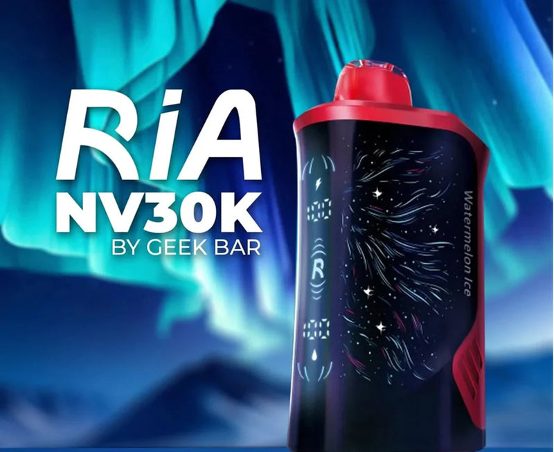 RIA 30K PUFFS NV30K POWERED BY GEEK BAR DISPOSABLE VAPE (Box of 5)