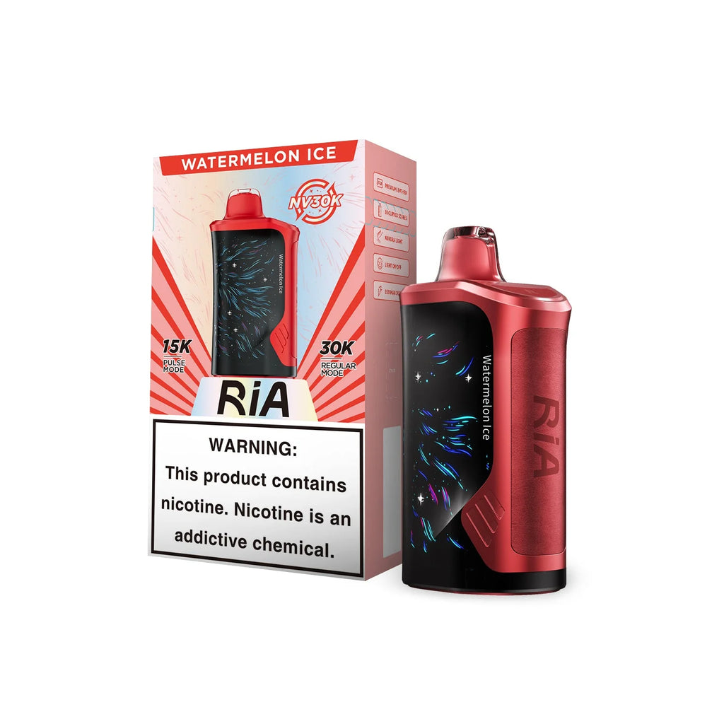 RIA 30K PUFFS NV30K POWERED BY GEEK BAR DISPOSABLE VAPE (Box of 5)