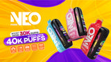 AIRIS NEO 40K PUFFS DISPOSABLE VAPE (BOX OF 5)