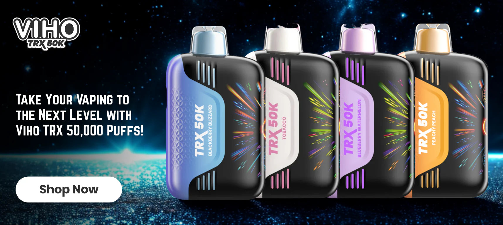 VIHO TRX 50K PUFFS DISPOSABLE (BOX OF 5) VIHO TRX 50K PUFFS DISPOSABLE (BOX OF 5)