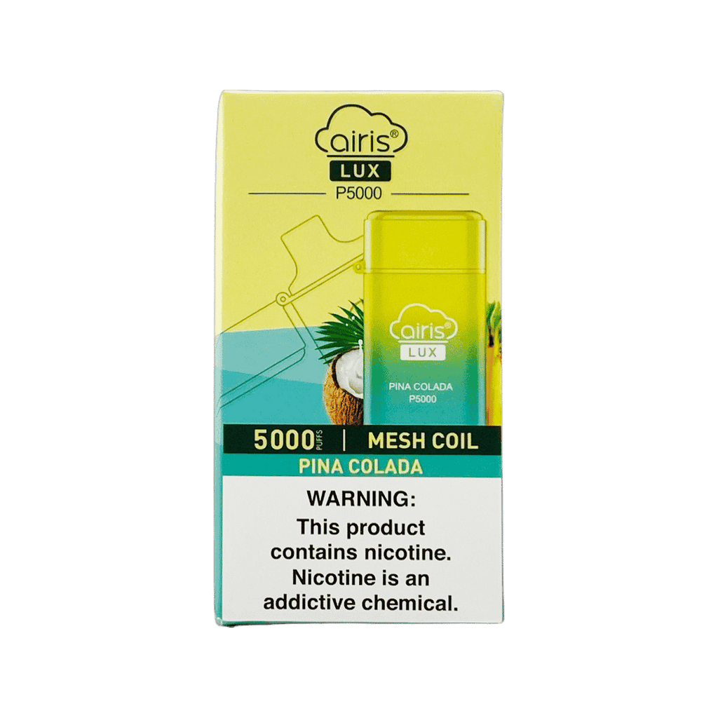 Airis LUX Disposable Vape 5000 Puffs (10 Piece) Airis LUX Disposable Vape 5000 Puffs (10 Piece)