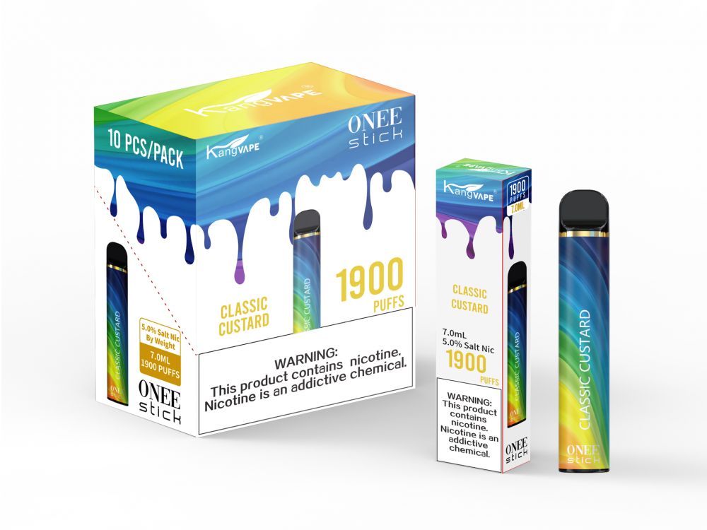 KangVape 1900 Puffs Disposable Vape One Stickk Classic Custard Flavor