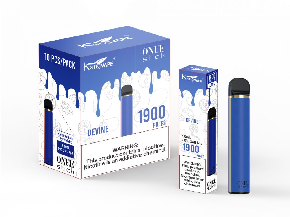 KangVape 1900 Puffs Disposable Vape One Stickk Devine Flavor (Box of 1 KangVape 1900 Puffs Disposable Vape One Stickk Devine Flavor (Box of 1