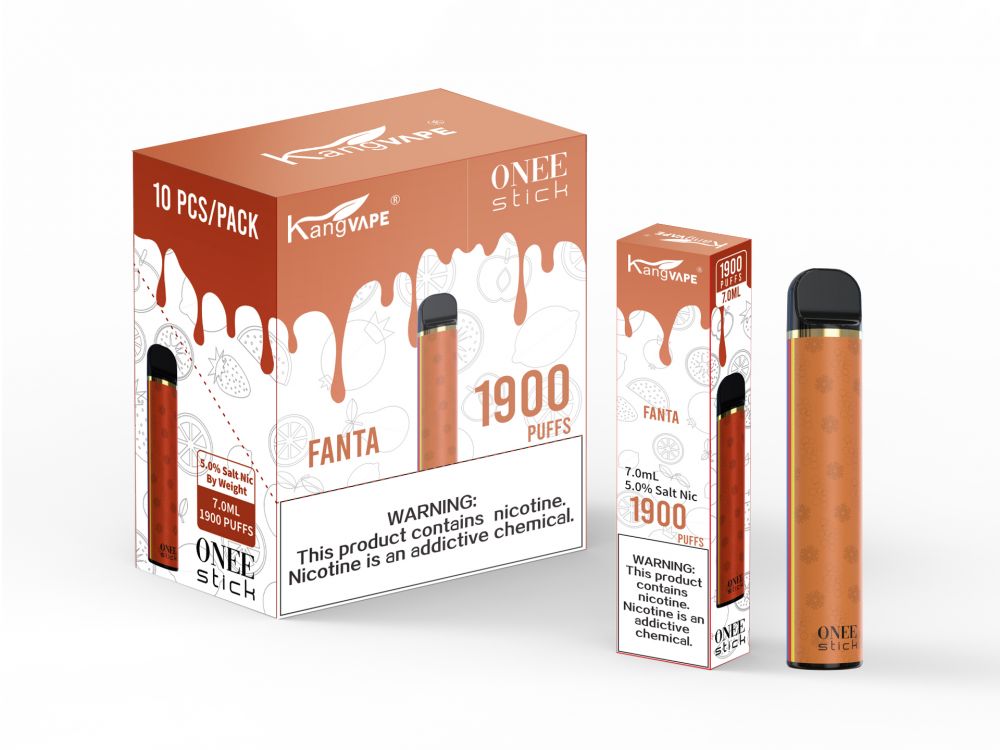 KangVape 1900 Puffs Disposable Vape One Stickk Fanta Flavor(Box of 10)