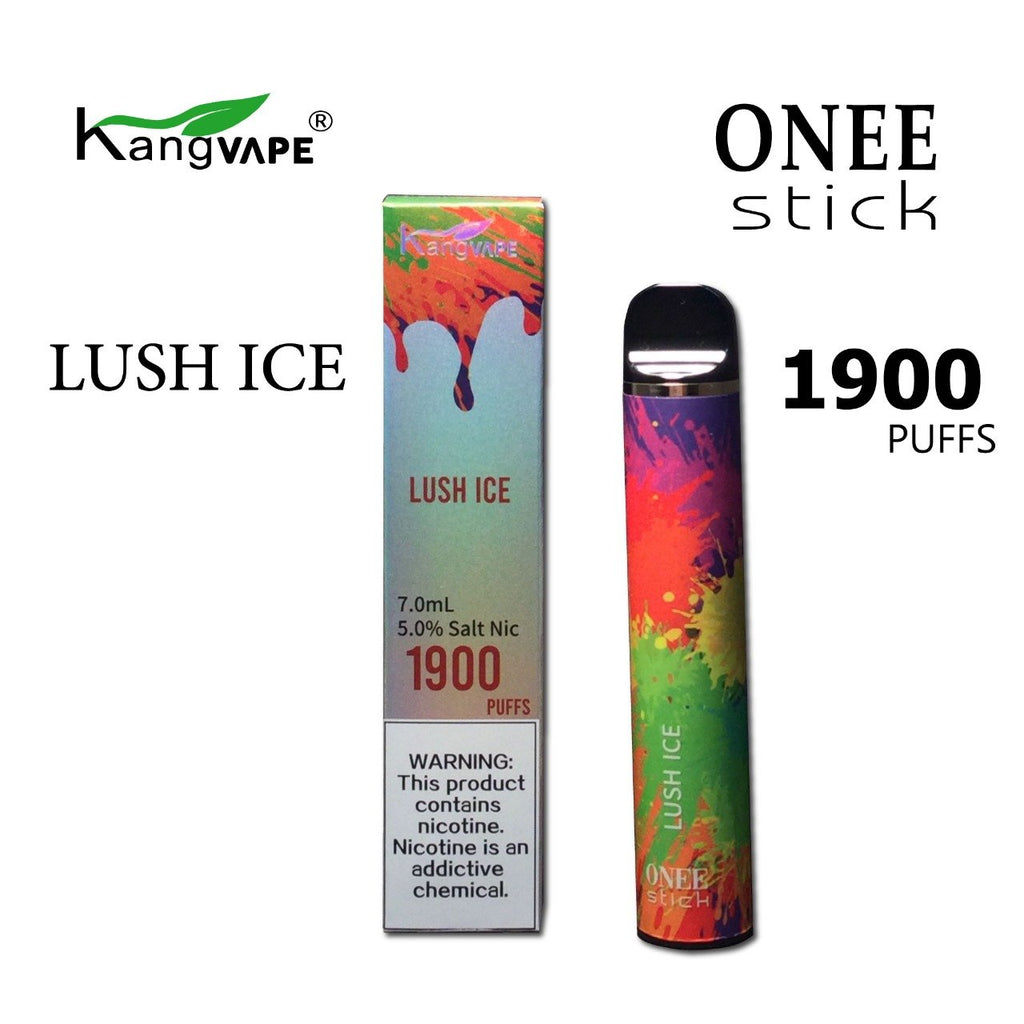 KangVape 1900 Puffs Disposable Vape One Stickk Lush Ice Flavor (Box of 10)