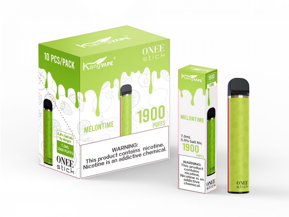 KangVape 1900 Puffs Disposable Vape One Stickk Melontime Flavor (Box o KangVape 1900 Puffs Disposable Vape One Stickk Melontime Flavor (Box o