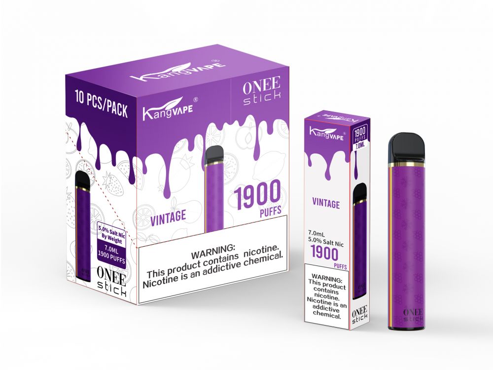 KangVape Onee Stick Disposable 1900 Puffs Vintage Flavor (Box of 10)